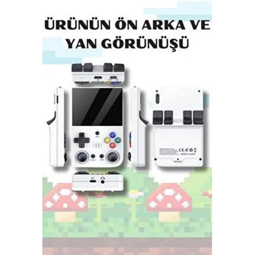 Bakeey 20.000 Oyunlu AMOLED Ekranlı Atari El Konsolu Retro Oyun Keyfi